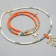 Sea collection - Koral orange /choker/ 28.05.25