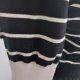 Yuka Paris sweter  kardigan  w paski  old money retro styl