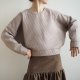 Bluza z wafla, lekki oversize, S/M