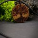DREWNIANY WISIOREK - RĘCZNIE WYPALANY NASZYJNIK Z DREWNA, ZAWIESZKA, MOTYW NATURY - DRZEWO ŻYCIA, dla Niej, dla Niego