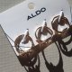 Zestaw pierścionków ALDO 5 sztuk kwiatki kolor zloty