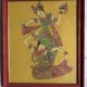 Paint On Silk na jedwabiu  ręcznie malowany  niezwykły obraz