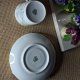 Niemiecka porcelana Tirschenreuth filiżanka i spodek kwiaty lnu