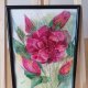 Akwarela w ramie Róże 15*20 cm