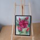 Akwarela w ramie Róże 15*20 cm