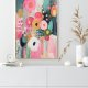 ZESTAW PLAKATÓW 3 cz 50x70 cm, Kwiaty w kolorach (set201)