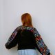 Bluza damska LOBO łowicki czarny