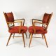 Krzesła- fotele Mid Century, Casala, Niemcy lata 50