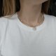Choker z zawieszką w kształcie serca