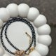 Naszyjnik choker z serduszkiem z koralików toho
