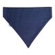 Dwustronna bandana dla psa – wzór marynarski / granat gładki – rozm. M (424779)