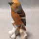 GOEBEL Ptak Grubodziób Hawfinch Kolekcjonerska Porcelanowa Figura Germany