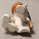 GOEBEL Ptak Grubodziób Hawfinch Kolekcjonerska Porcelanowa Figura Germany