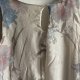 50 % Silk 50 % viskose M & G  Made in Italy- tunika sukienka delikatna kobieca dwuwarstwowa