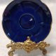 CROWN DEVON Fieldings Kobaltowa Filiżanka Duet Made In England