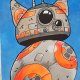 Obraz Kot Star Wars a3 Świecący w ciemności