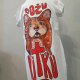 BOŻU KITKU sukienka / tunika / tshirt oversize