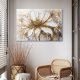 Obraz na płótnie - 100x70 cm  Kwiat glamour (1-0678)