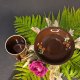 Niemiecka porcelana Kronester filiżanka i spodek wzór poziomki