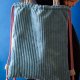 Niebieska torba plecak 2w1 sztruks