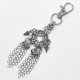 Brelok chainmail z kolcami | Stal chirurgiczna i nierdzewna | 10 cm (ok. 3.94 cala)