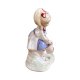Porcelitowa figurka gęsiarki, ręcznie malowana, ZSRR lata 60.