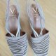 hiszpańskie skórzane espadryle 38