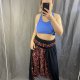 nylonowy top