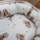 gniazdo niemowlęce kokon bambus Velvet