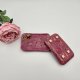 Piękna mydelniczka z kotem ceramiczna malinowa - z figurką KOTKA ręcznie robiona na stópkach różowa mydelniczka