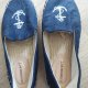 espadryle w marynarskim stylu