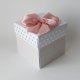 Pamiątka Chrztu Świętego dziecka exploding box kartka 3d