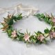 Dzikie azalie – romantyczny wianek boho z zielenią, na ślub, komunie, sesje, handmade