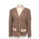 Amazing vintage 100% wool blazer drindl jacket bavarian cottagecore boho tyrol 80s country M/L