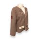 Amazing vintage 100% wool blazer drindl jacket bavarian cottagecore boho tyrol 80s country M/L