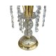 Lampa stołowa, Hollywood Regency, Sölken Leuchten, Niemcy, lata 80.