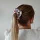 Gumka jedwabna, scrunchie, frotka kosmiczny sen MIDI