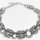 Ręcznie robiony naszyjnik chainmail – stal chirurgiczna & zbrojny vibe