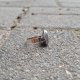 Chryzokola z azurytem - pierścionek regulowany