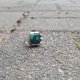 Chryzokola z azurytem - pierścionek regulowany