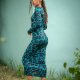 Dopasowana sukienka - Selena Deep Tropic