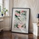 ZESTAW PLAKATÓW 2cz 30x40 cm Kwiaty  (set212)
