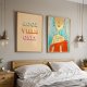 ZESTAW PLAKATÓW 2cz 61x91 cm GOOD VIBES ONLY z kotem  (set213)
