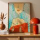 ZESTAW PLAKATÓW 2cz 61x91 cm GOOD VIBES ONLY z kotem  (set213)