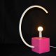 LAMPA UPCYCLING  RÓŻOWA 'C'