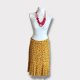Yellow Floral Skirt by Soft Rebels