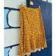 Yellow Floral Skirt by Soft Rebels