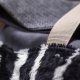 Składany plecak kurierski zebra