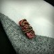 Jaspis cesarski broszka wire wrapping
