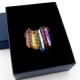 Kolorowa broszka wire wrapping